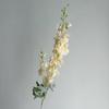 4 Pcs Artificial Delphinium Flower for Vase Filler 33.46 Inch Long Stem Fake Larkspur Flower Faux Silk Bouquet for Wedding Home Decor Floral