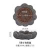 Creative Black Volcanic Stone Art Tableware, Dry Ice Sushi Plate, Cold Plate, Unique Cement Honeycomb Coal Spherical Plate