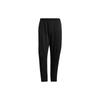Solid Color Straight-Leg Casual Sports Pants Men Bottoms Black HE9894