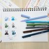 Marvy Extra Fine Point Le D Water-Based Pen, Pen, 6-Color Set, 4300-6D
