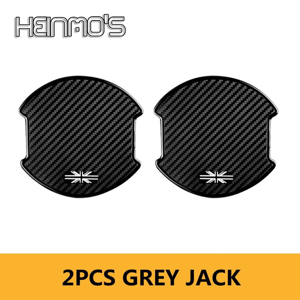 

Для Mini Cooper S F54 F55 F56 F57 F60 R55 R56 R57 R53 автомобильные аксессуары дверная защитная пленка на запястье внешняя внешняя ручка 2Pcs Gray