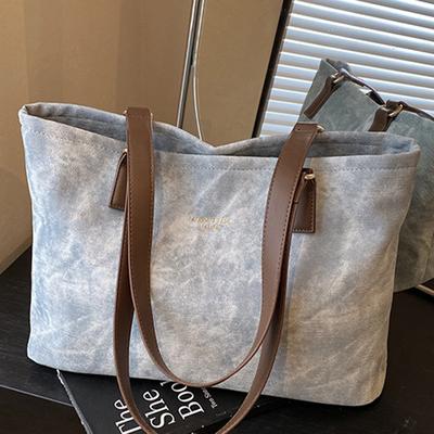 2025 New College Students Class Commute Tote Bag Fashion Casual Shoulder Bag Large Capacity Portable Underarm Bag Women