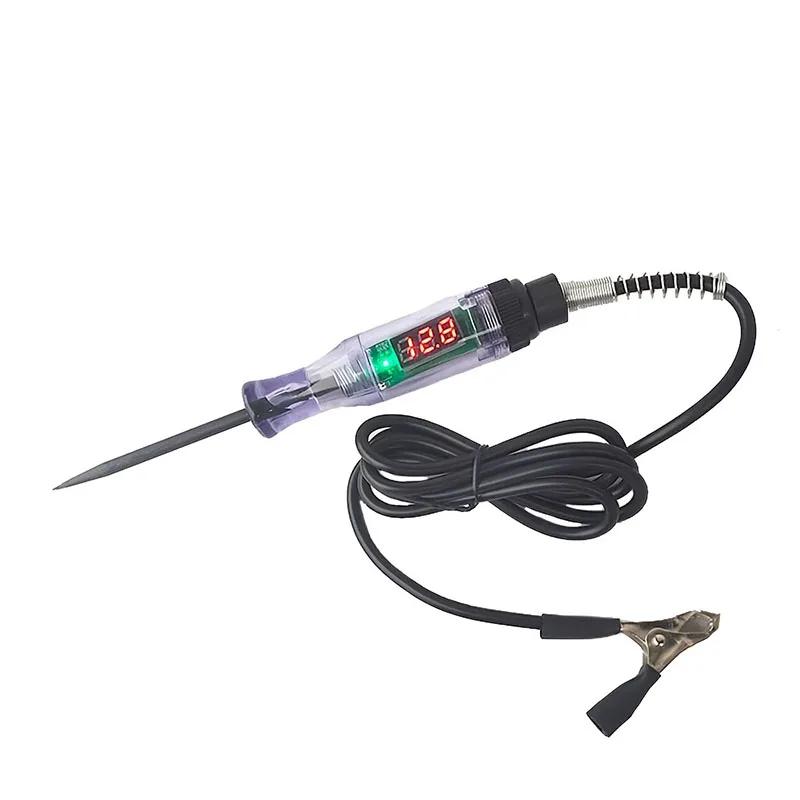 Car 6V-24V On-board Voltage Circuit Tester, Maintenance Tool, Probe, Pen Type Bulb, Polarity Tester, Pen Tool Accessories Tools