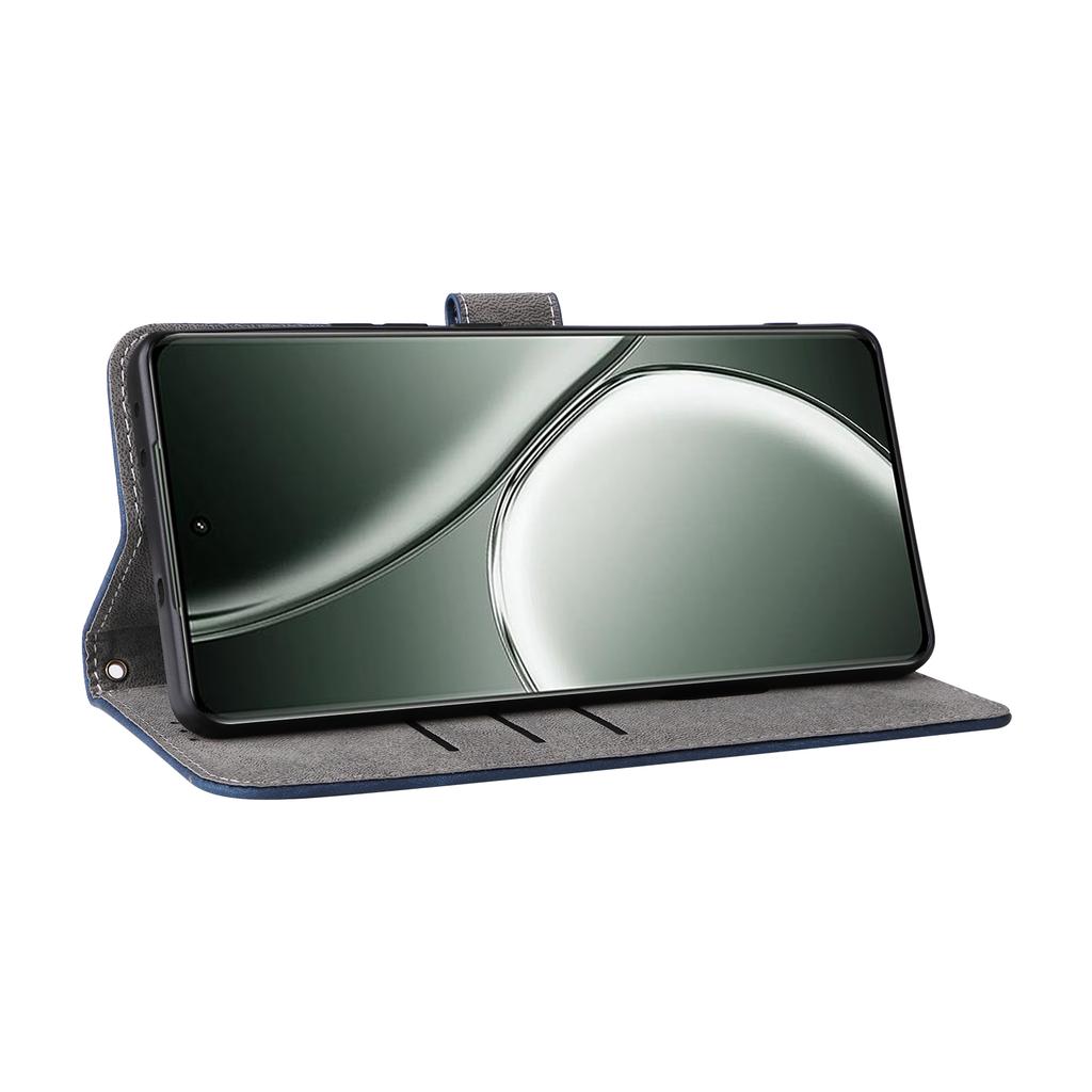 Etui dla Realme GT Neo6 SE 5G/Neo6 5G/GT 6 5G/GT 6T 5G z blokadą RFID, podstawką i paskiem na nadgarstek