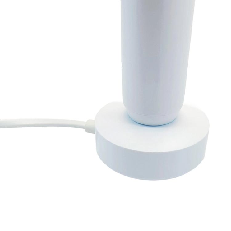 Rechargeable Electric Toothbrush Charger Station Magnetically Alignment Feature Lightweight Travel Friendly Build