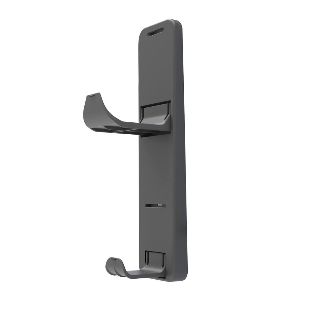 Game Console Side Hanger for Controller & Headset Side Mount Holder Organizer for PS5 Slim Side Hanging Storage Bracket