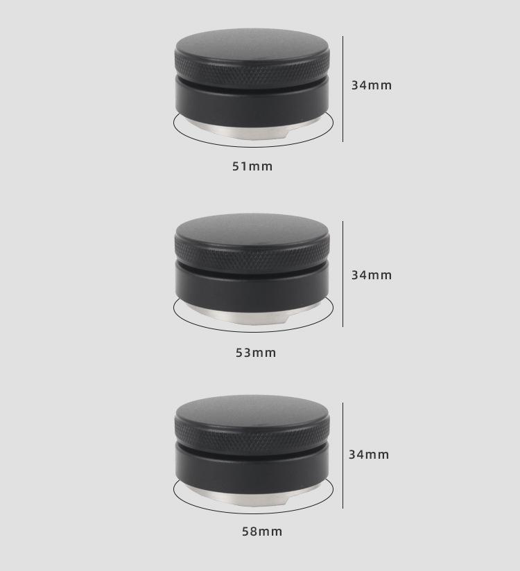 58mm Stainless Steel Coffee Tamper & Distributor