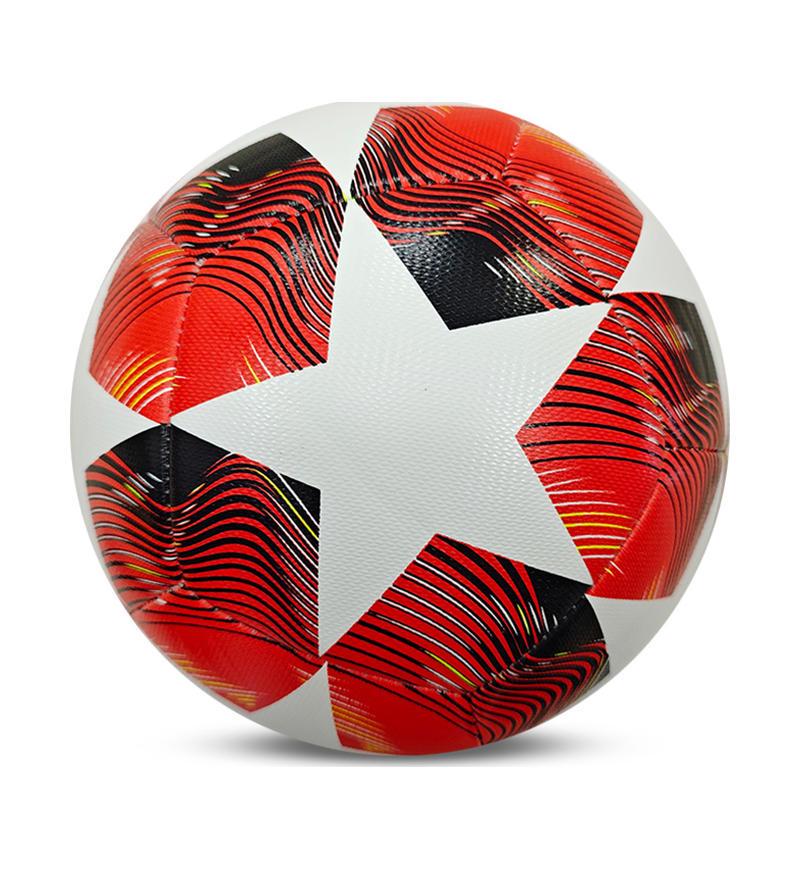 

Футбольный мяч 5 размера для Лиги чемпионов из износостойкого полиуретана: Взрослый тренировочный мяч Премьер-лиги для использования на открытом воздухе Size 5 (Standard 11-a-side)