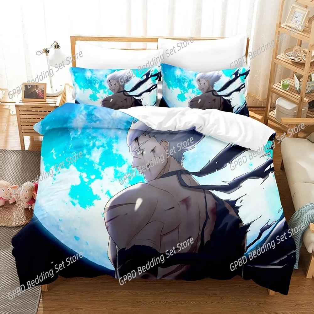 Anime One-Punch Man Saitama Comfortable Duvet Quilt Cover Pillowcase Bedding Set Children Bedroom Decoration Home Textile