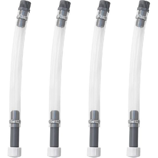 2 PCS Racing Fuel Jug Hose,Jegs Jugs & Scribner Fuel Tanks - Compatible With 3/5/5.5 Gallon Containers - Perfect For Motorsports & Off - Road Racing