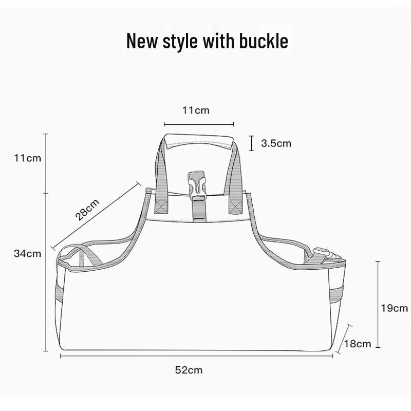 OLOEY Outdoor Firewood Bag
