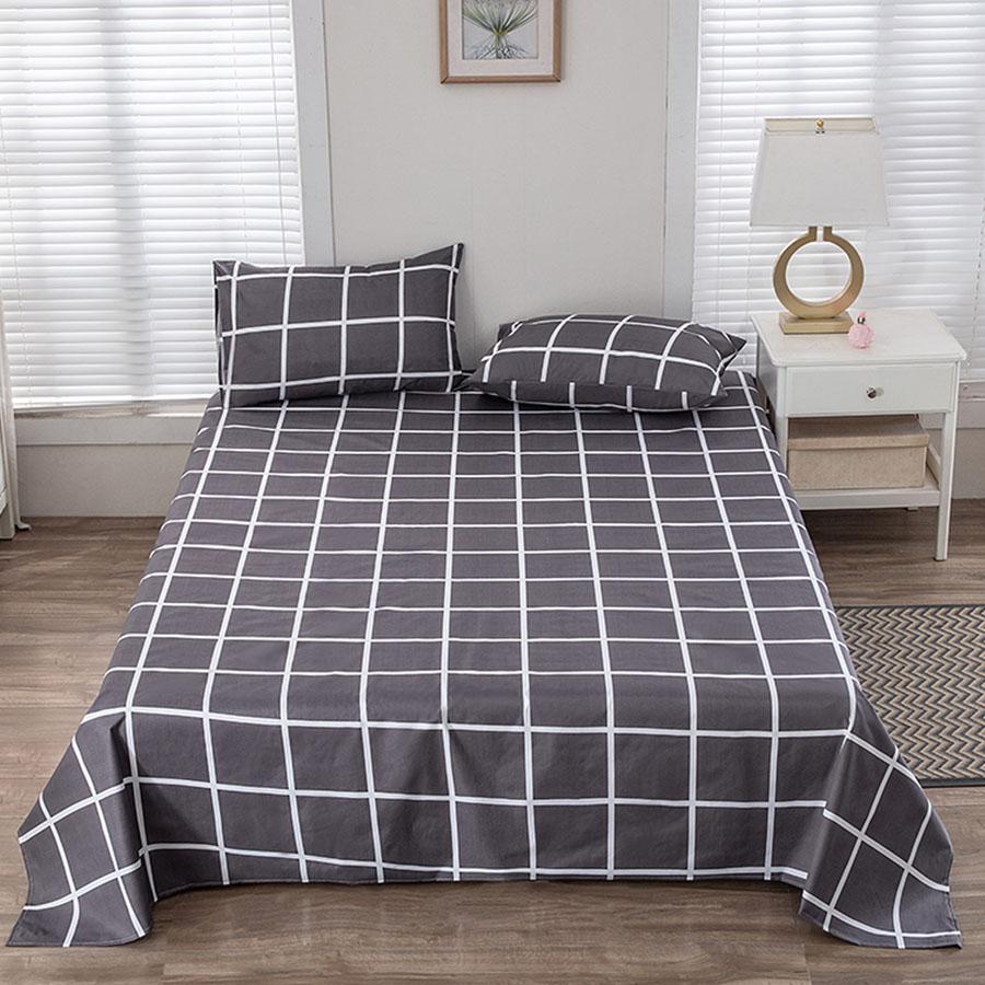 Waterproof Matted Oversized Bed Sheet Incontinence Prevention Urinary Pad Bedspread Cover Dustproof Washable No Pillow 2 pillowcases(no core)
