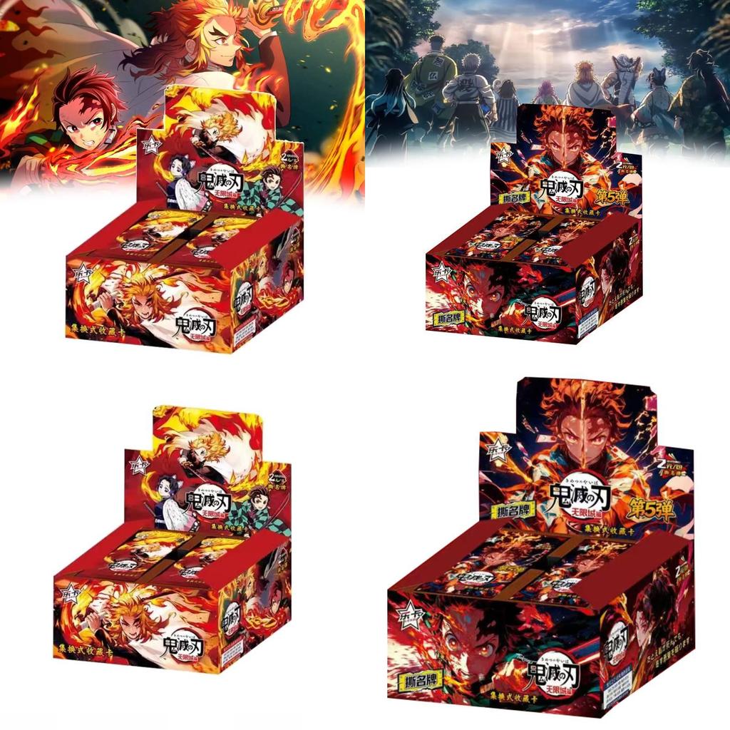 Demon Slayer Kimetsu No Yaiba Card Collection Set With Interactive Play For Kids And Teens