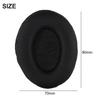 Cushioned Feel Comfort Headphone Cushion Oval Headphone Pad Sponge Leather Pad