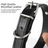 Dream Colored Bead Pet Collar PU Leather Cat Collar Adjustable Adjustable Collar  For Puppy