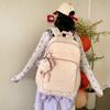 Schoolbag simple and versatile schoolbag female college style Japanese ins high value fresh and sweet cute backpack casual backpack