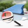 Universal Carbon Fiber Look Car Roof Top Mount Shark Fin Aerial Antenna Toppers Auto Radio AM FM Antenna Signal Amplifier
