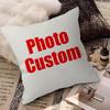 1PC  Cushion Pillow Design for Your Own Photo Picture Painting ize Home Bedroom Decoration Perfect Birthday Gift ZYF