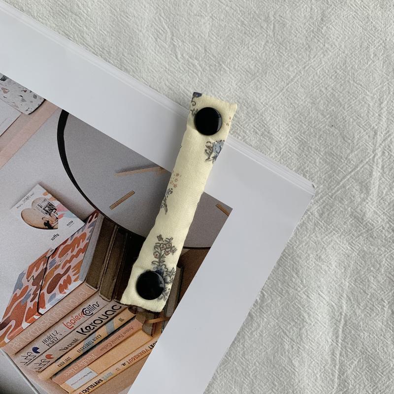 Floral Cable Organizer Cloth Straps Reusable Adjustable Cord Holder Cute Ins Style Wire Management for Phone Charger Earbuds New