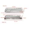 Chromatic Harmonica LAI257/255 with Metal Silver Aluminum Comb