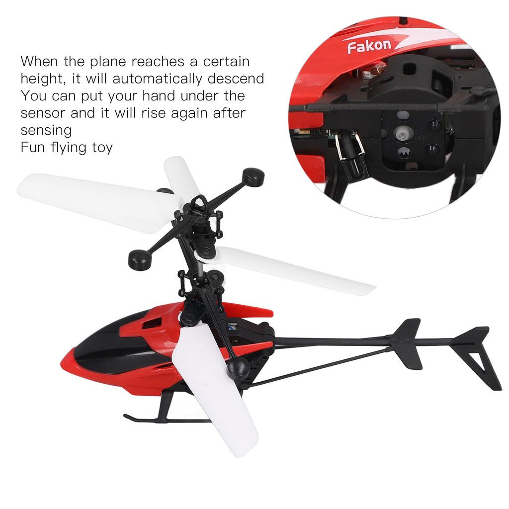 Aircraft Toys RC Helicopter Stable Rotation Speed Reinforcement Treatment Luminous Drop Resistant Induction Helicopter