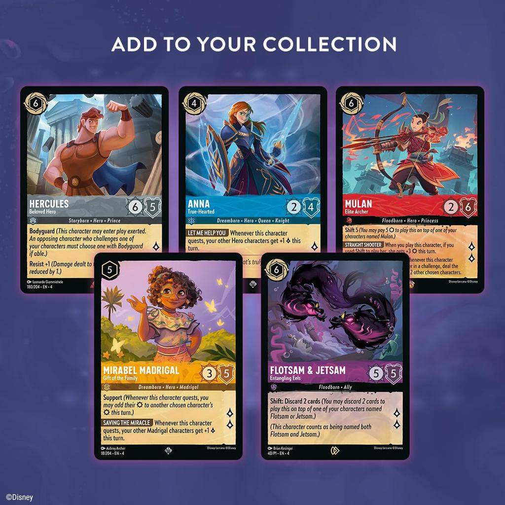 English version Disney Return BOX Lorcana Ursula's