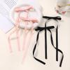 Popular Tassel Streamer Bow Hairpin Polyester Cotton Maillard Children'S Hairpin Hair Accessories Duck Bill Clip 3631