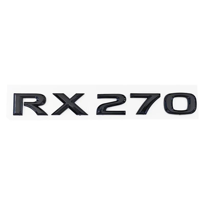 3D ABS Logo For Lexus GX470 LX570 LX600 RX350 RX300 Emblem Number Letters Sticker Car Trunk Badge Adhesive Decal Accessories