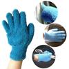 1 pair Reusable Car Care Absorbent Coral Fleece Dust Remover Removal Cleaner Cleaning Glove