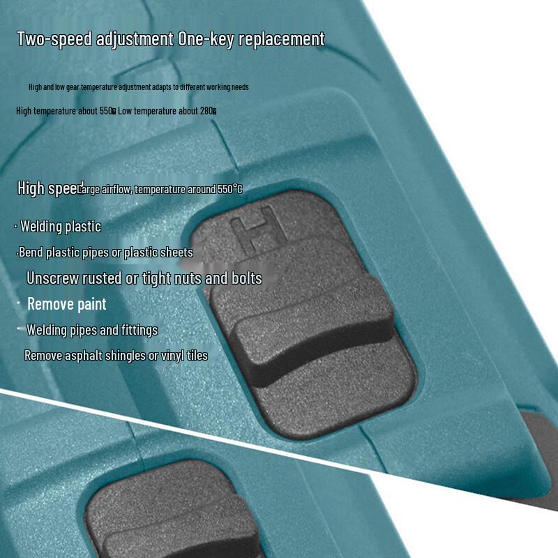 Worker Bee 21V Cordless Portable Heat Gun CN Plug (adapter Included)