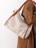 High Texture Soft Leather Tote Bag for Women Vintage Shoulder Bag Stylish Large Capacity Commuter Bag Simple Crossbody Bag