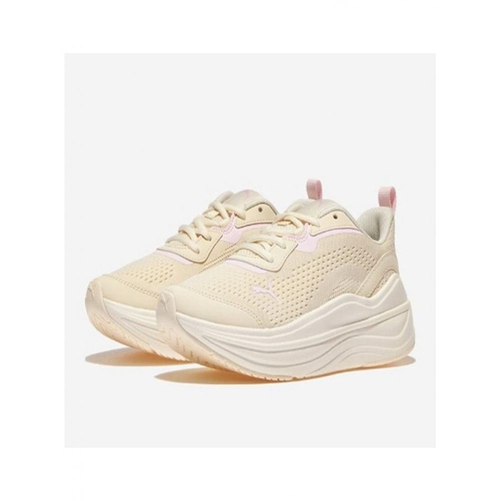 

Puma Unisex Running Shoes Soft Ride Stacked Clean Running Shoes Ivory/235