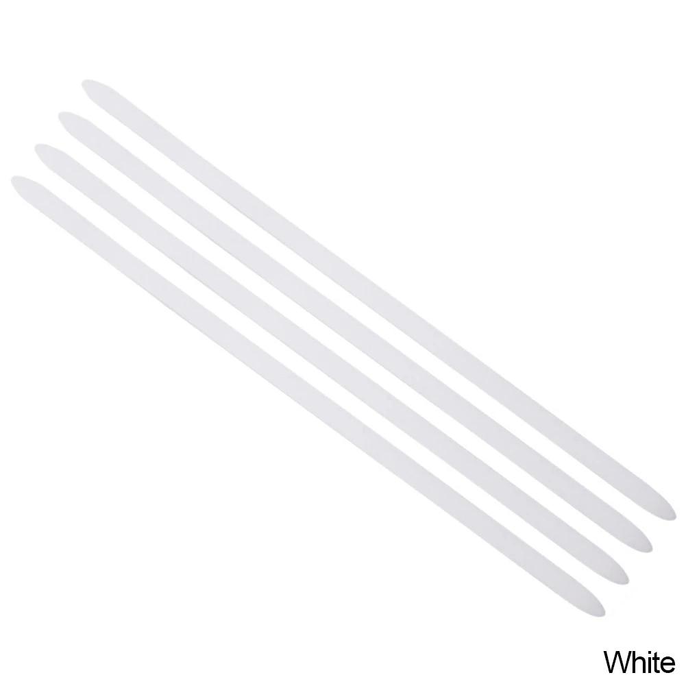 

Универсальные защитные полоски для края двери автомобиля, защитная пленка для зеркала заднего вида, резиновая защита переднего и заднего бампера, защита от царапин, белый, черный белый