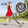 Small Dog Leash Giant Chain Leash, Lightweight Plastic Pet Looks Like Stylish Iron Chain, Big for Dogs Photo Props Fun Breeds