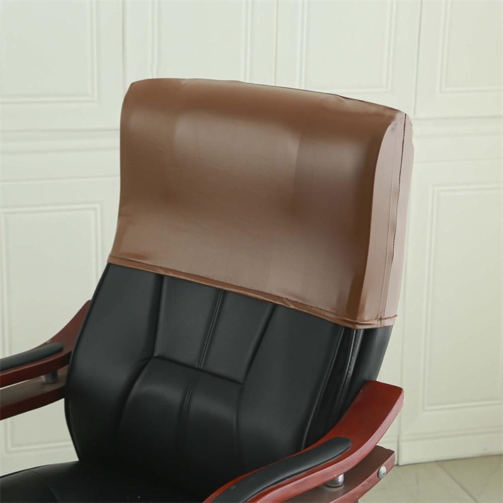 

Waterproof Chair Back Cover Dust-proof Headrest Cover Backrest Protector Executive Chair оранжевый