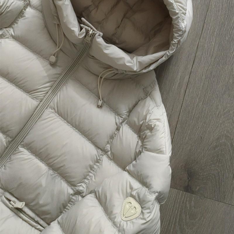 Womens Lightweight Hooded Down Jacket 90% Duck Fill Loose Fit Casual Winter Coat Daily Wear