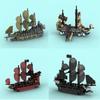 MOC Bricks Toys Model DIY Children Titanic Cruise Ship Building Blocks Kits Submarine Freighter Assemble Kids Children Gift