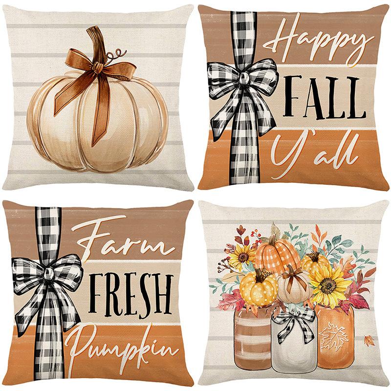 Thanksgiving Pillow Case Sofa Living Room Pillow Case Home New Furniture