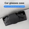 2025 New Car Eyeglass Clip Interior Decoration Sun Glasses Storage Box For Mercedes Benz AMG A C E Class W201 W210 W108 W204 W20