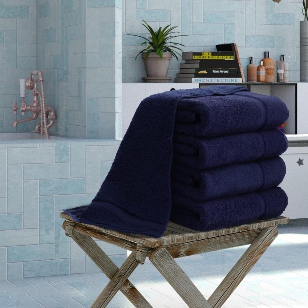 Super absorbent, fast drying 100% Türkiye cotton 700 GSM, environmental protection towel, bath towel set 27 X 54, a set of 4