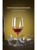 Set of 6 Tall Stem Red Wine Glasses - Elegant Light Luxury for Home Use, Champagne and Brandy Glasses, Creative Design