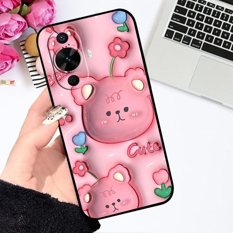 For Huawei Nova 12S Case Nova12S Cute Cartoon Cover Soft Silicone Phone Case For Huawei Nova 12S Bumper astronaut Painted Covers