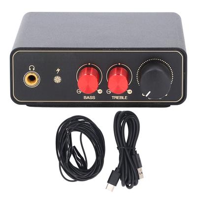 Plattenspieler-Vorverstärker Stereo-Box Mini MM MC Phono Stage Preamp Kopfhörerverstärker mit High Low