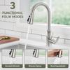 Küchenarmatur Kopf Ersatz, Premium 3-Funktions Auszieh-Sprühkopf mit 9 Adaptern, Küchenspülenarmatur Kopf Kompatibel