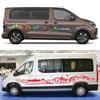 Van Door Side Stickers For Toyota ProAce Verso Icon Panel Car Camper Graphics Beach Sun Sea Mountains Decor Decal Vinyl Cover