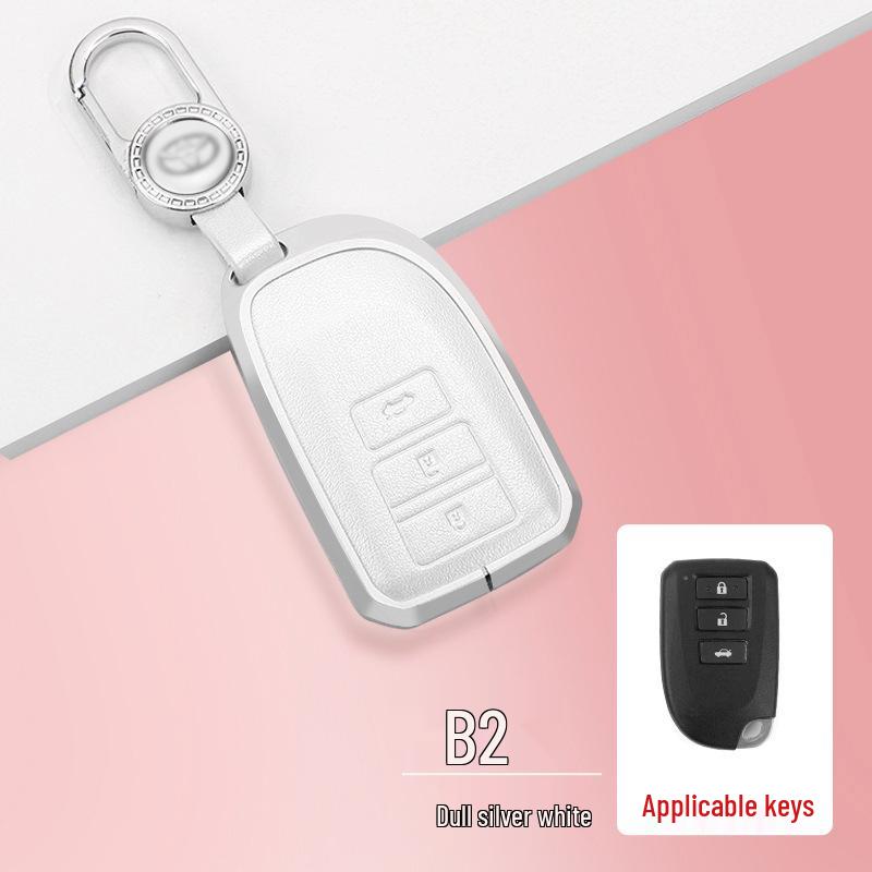 FAW Toyota Key Case for Highlander, RAV4, Corolla, C-HR, IZOA & Crown - Car Key Cover & Shell