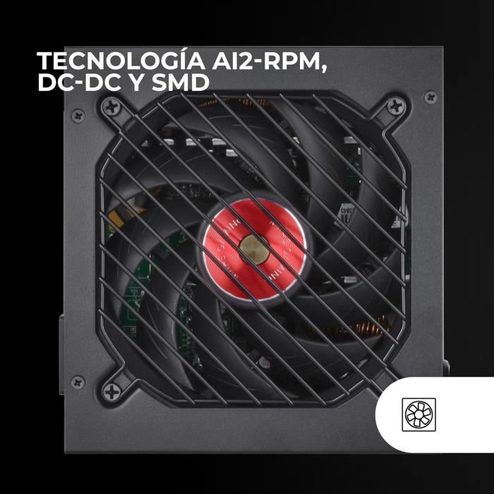 Alimentation ATX 750W - MARS GAMING - MPVU750SI - 80 Plus Silver - 87% Efficacité - 10 Ans Garantie