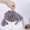 Chenille Hand Towel Soft Velvet Absorbent Towel Bathroom Three-dimensional Bunny Shape Quick Drying Hand Towel