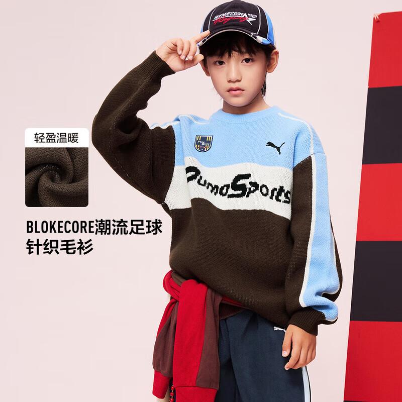 PUMA Boys Winter Knit Pullover Sweater 110