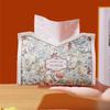 Leather Tissue Box For Home Living Room Decoration Car Tissue Box Bedroom Kitchen Desktop Light Luxury Napkin Holder